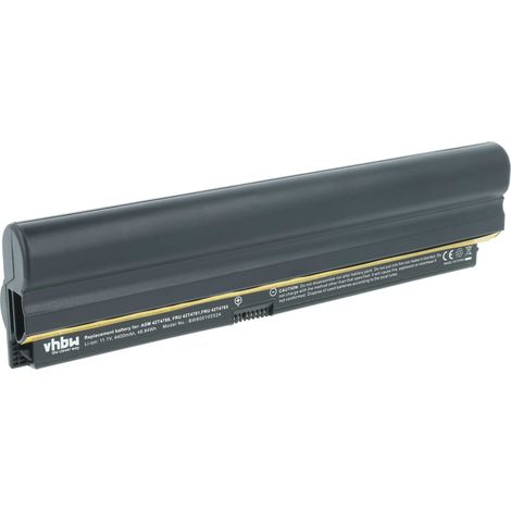 vhbw Akku Ersatz für Lenovo FRU 42T4843, FRU 42T4841, FRU 42T4854, FRU 42T4855, FRU 42T4829, FRU 42T4789 für Notebook (4400 mAh, 11,1 V, Li-Ion) (1/5)