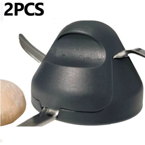 Lot de 2 protections de tête de pétrissage, évitent la pâte, sûres, adaptées à la cuisine ThermomixTM5 TM6 (1/5)