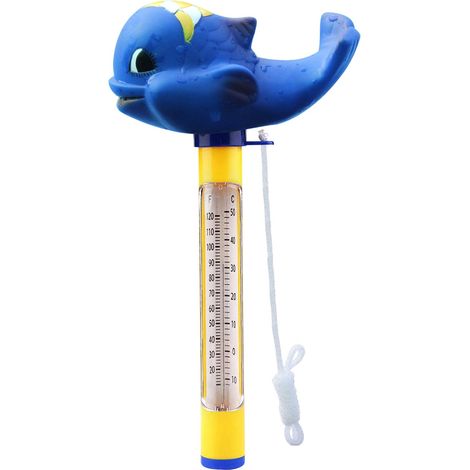 Thermometre Flottant Pour Piscine - Plage de Mesure 0 À 50 °C - Design Canard - Usage Intérieur Et Extérieur - 1 Pièce (1/5)