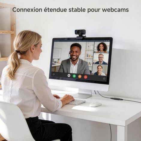 Coupleur USB - Femelle-Femelle - USB 3.0 - 5 Gbps - Rétrocompatible USB 2.0/1.1 - Lot de 2 (1/5)