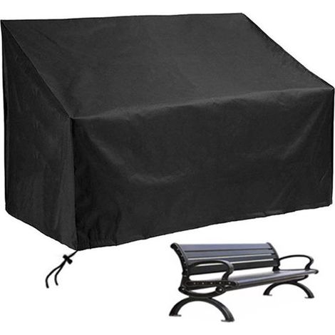 Housse imperméable – Banc de jardin – 4 places – 190x66x89 cm – Anti-UV – Protection (1/5)