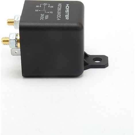 Modification du coupe-batterie de voiture 100A 120A 24V relais de démarreur de voiture 100A-24V 100A (1/4)