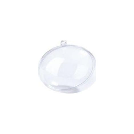 Bola acrílica de 8 cm, 5 unidades