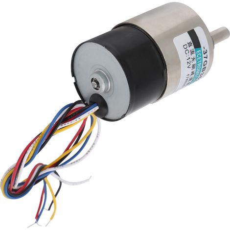 Bürstenloser Mini-Motor zur Drehzahlreduzierung (CW/CCW) DC12V für CNC-Werkzeugmaschinen XD-37GB3525600 U/min (1/5)