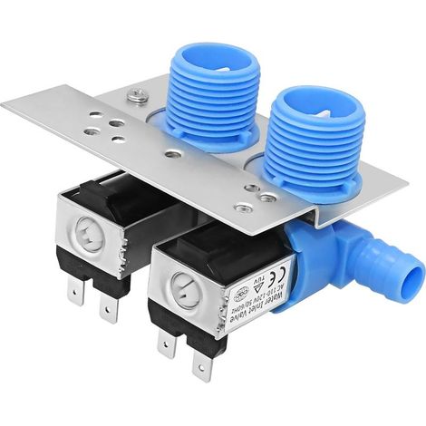 285805 Wassereinlassventil für Waschmaschinen mit Montagehalterung – Passend für Whirlpool Kenmore Kitchen Helper Waschmaschinen – Ersetzt 292197 3349451 3354565 KAWS850JQ4 LSQ8243HQ0 7MLSC9545JQ2 (1/5)