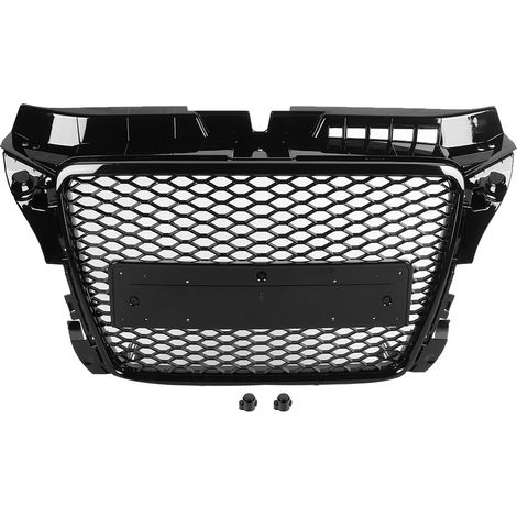 de pare chocs avant noire style RS pour Audi A3 S3 8P 2009