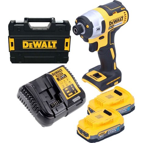 DeWalt DCF887E2T 18V XR Brushless Impact Driver 3 Speed - 2 x POWERSTACK Battery (1/5)