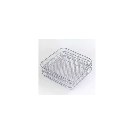 Ensemble de 3 grils multifonctions en acier inoxydable, support pour cuiseur vapeur et accessoires pour four (1/5)