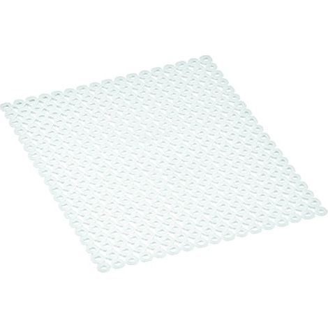 CURVER 175212 TAPIS D'ÉVIER POLYPROPYLÈNE BLANC 40 X 34 X 1 CM