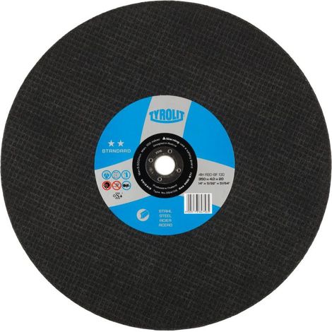 TYROLIT disco ct.standard 41 350x2,8x25,4mm acetyrolit , Disco Ct.Standard 41 350X2,8X25,4Mm Acetyrolit de la marca Tyrolit.