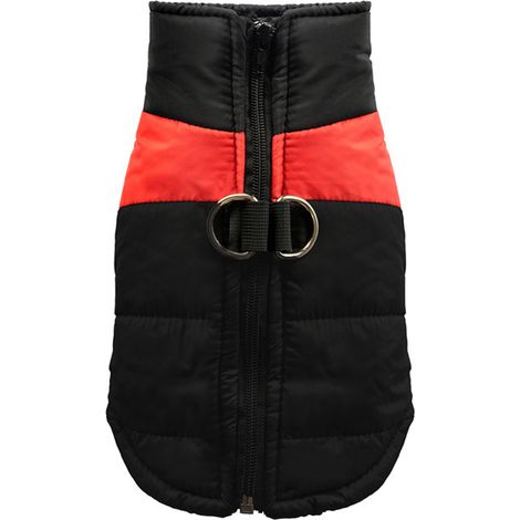 1 Gilet pour chien, imperméable, polaire, fermeture éclair, hiver, extérieur(Troisième trimestre : août) (1/5)