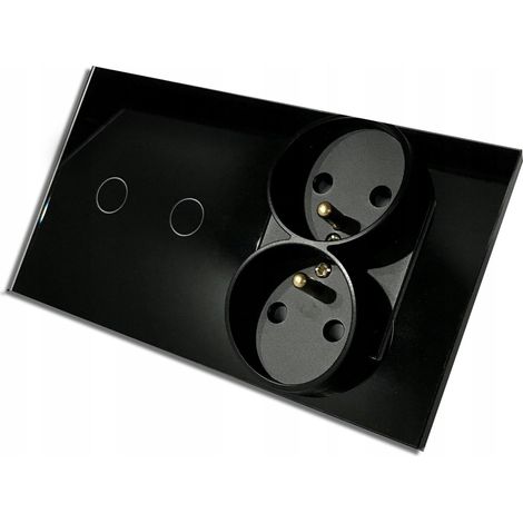 DOPPIO TOUCH SWITCH 2K DOPPIA PRESA (1/5)
