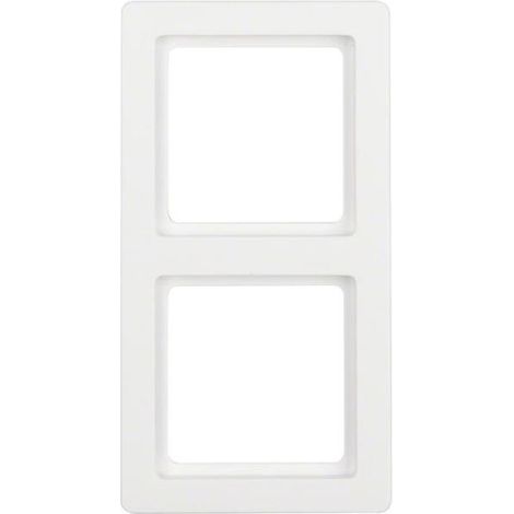 Berker Rahmen polarweiss, samt 2-fach 10126089 (1/5)