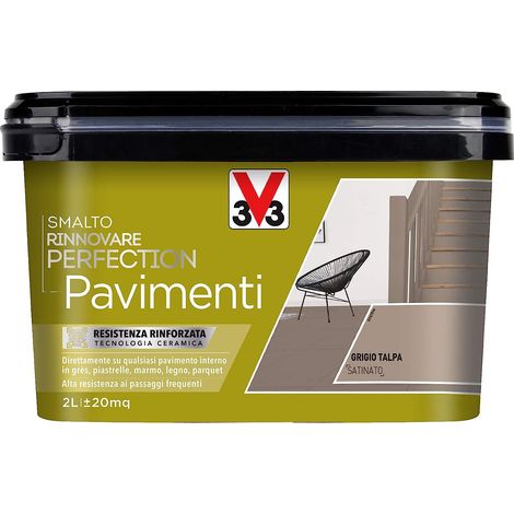 SMALTO RINNOVARE Perfection PAVIMENTI GRIGIO TALPA 2LT