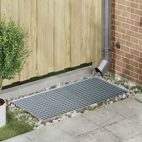 Gitter Silber 100 x 50 x 2 cm Feuerverzinkter Stahl