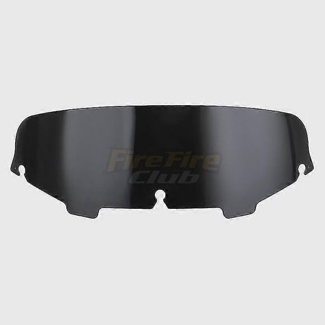 Pare-brise de moto 5" et 8" (12,7 cm) - Déflecteur pour Harley Electra Street Glide FLHX Touring CVO 96-13 - Noir (1/5)