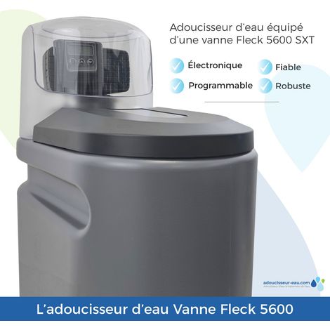 Adoucisseur d'eau FLECK 5600 Sxt - 30l - Complet avec accessoires — vue 2