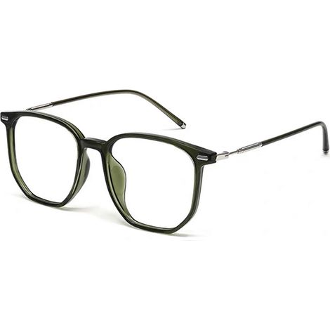 1 paire Lunettes anti-lumière bleue, monture large en TR et résine, plaquettes nasales intégrées, branches incurvées (1/5)
