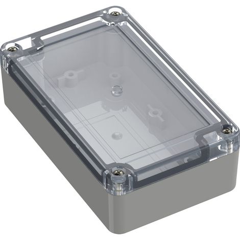 TRU COMPONENTS TC-10860704 Universal-Gehäuse 125 x 75 x 37.20 ABS-PC Lichtgrau 1 St. (1/2)