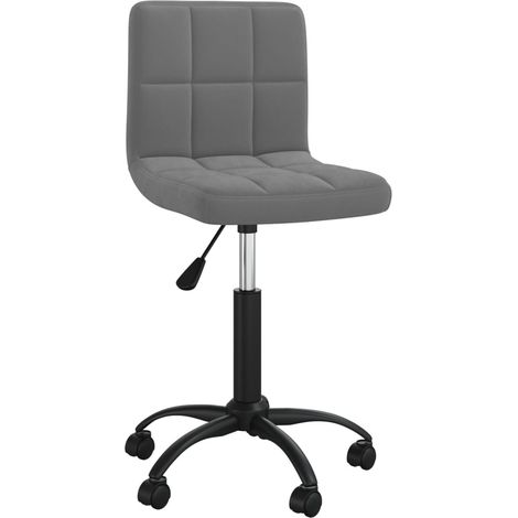 Maison Exclusive - Bürostuhl Drehbar Dunkelgrau Samt