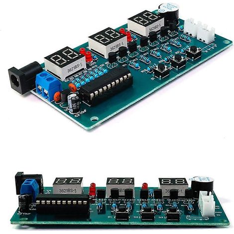 Kits de montage d'horloge électronique à tube numérique avec affichage LED, modules et composants électroniques, 5 V-12 V CC (1/5)