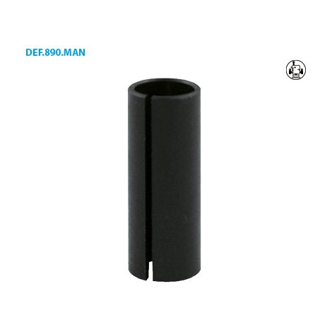 Leman – Manchon pour défonçage 12mm – Longueur 25mm – Alésage 8mm – Pour travaux de précision sur bois dur