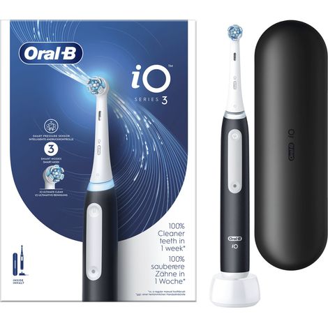 Oral-B 8006540731536 cepillo eléctrico para dientes Adulto Cepillo dental oscilante Negro, Blanco