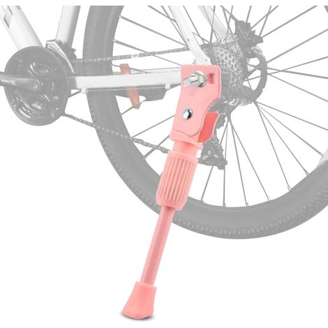 Support pour vélo enfant - 30 cm - Support en aluminium pour vélos enfants - Béquille latérale - Support pour VTT - Tapis antidérapant - Taille universelle - Accessoires vélo - Installation facile - R (1/5)
