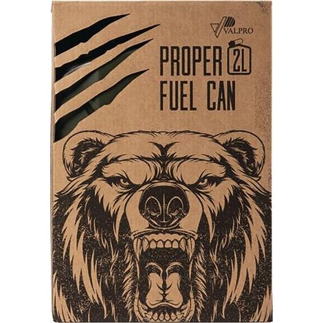 Bidón de combustible Proper Inh.2l verde ma LxB170xH246mm VALPRO (1/2)