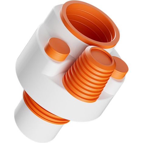 Tuyau d'évacuation de sol pour machine à laver, lavabos d'égout, évier, coudé, accessoires de salle de bain, facile à utiliser (1/5)