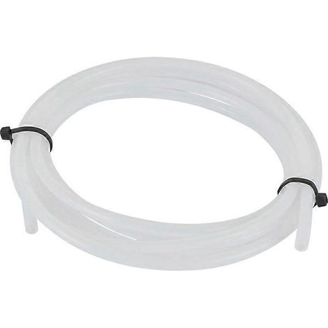 Für Bambu Lab PTFE-Schlauch ID 2,5 mm OD 4 mm Teflonrohr 1,75 mm für 3D-Drucker BambuLab A1/A1 Mini/P1P/P1S/X1C 4M,B (Cremeweiß 4M)