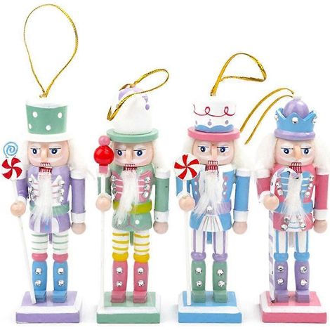 Ensemble de mini-casse-noisettes en bois pour Noël (1/4)
