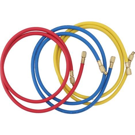 3 Pièces 90cm Climatisation Réfrigérant Tuyau de Charge AC Tuyaux de Charge Tube AC ​​Réfrigérant Tuyaux de Charge (1/5)