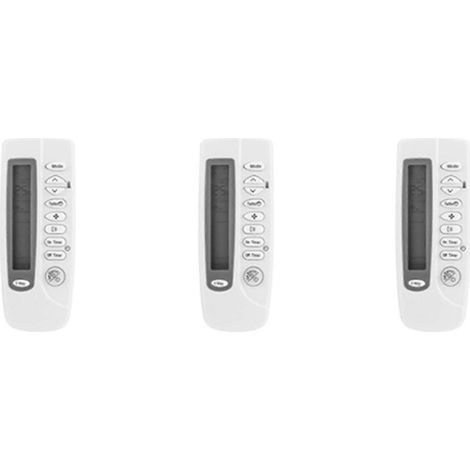 Lot de 3 télécommandes pour climatiseurs Samsung ARC-410, ARH-466, ARH-441, ARH-430, ARC-414, ARC-406, ARC-738 et ARH-465 (1/5)