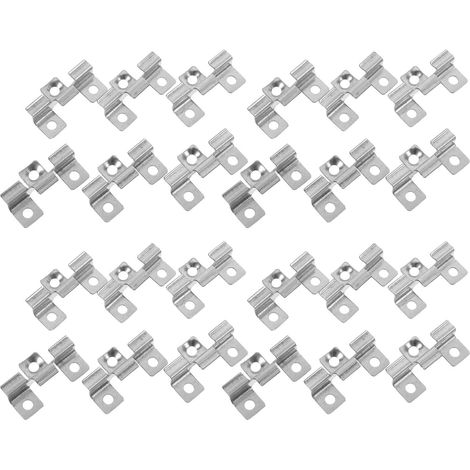 CALLARON 100 Fixations pour plancher de terrasse en acier inoxydable (1/5)