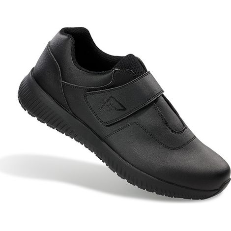 Zapato de trabajo de con cierre Velcro modelo de caballero EN 20347 O2+SRC+CI FAL BARCELONA ER40W y ER40BK 40 Negro