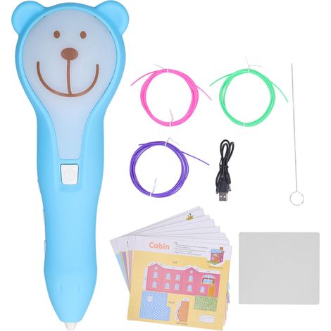 Stylo d'impression 3D sans fil basse température multifonction portable pour enfants, cadeau idéal pour garçons et filles (1/5)