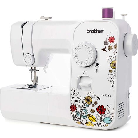 Brother JX17FE Macchina da Cucire per Principianti – Riparazioni Domestiche Facili, 17 Punti, Cuce Anche Jeans, Luce LED, Braccio Libero, Robusta e Affidabile per Casa e Fai da Te (1/5)