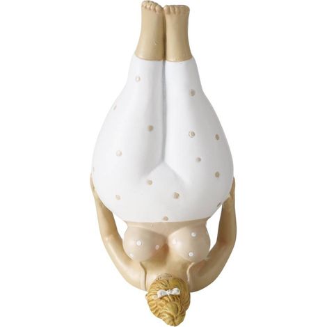 Porzellanfigur Yoga, Frau, 22 cm (1/5)