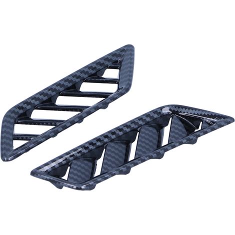 Set de 2 Cadres de Grille d'Aération Supérieure Tableau de Bord Carbone Style pour MK8 2020-2021 (1/5)