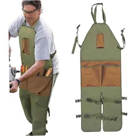 Tabliers, Tissu Tablier de Jardinage, Epaississement Outils de Jardinage Tablier de Jardinage, Imperméable Résistant à l'Usure (1/5)