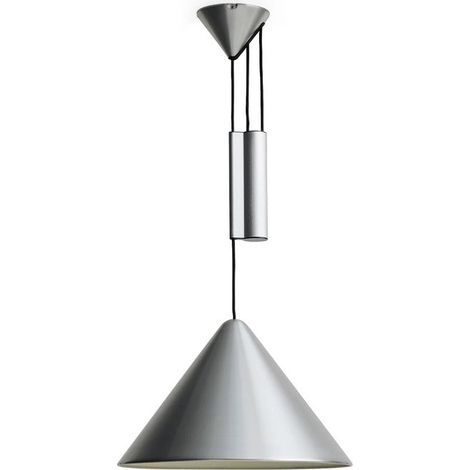 [GEBRAUCHT] B-Ware HAY Hängeleuchte Pendel Compass Aluminium gebürstet höhenverstellbar LED Ø 43 cm (1/2)