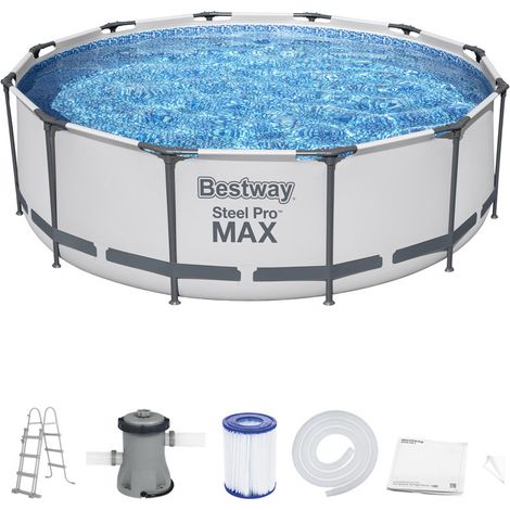 PISCINA CIRCOLARE STEEL PRO MAX (1/5)