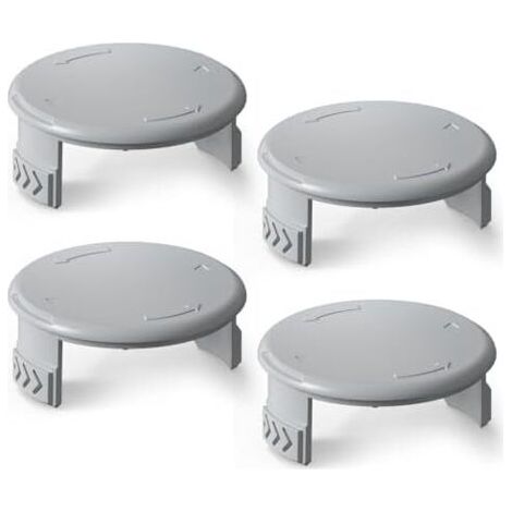4 Pièce Couvercle de Bobine Compatible avec Ryobi Coupe Bordures, AC14HCA Capuchon Bobine, Tondeuse Ressorts pour Debroussailleuse - Pack