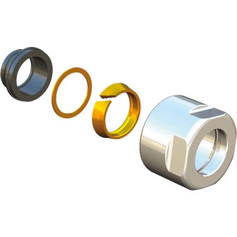 Design Klemmset chrom 12mm Fig. 6286(12)