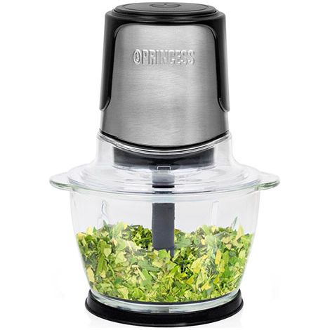 Picadora Princess Acero Inoxidable 1 L Negro 300 W (1/5)