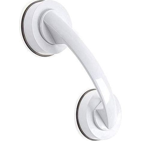 Poignée de Ventouse Super Power, Poignée d'aide Grip Extracteur de Main Courante pour la Salle de Bains, Douche, Cabinet, Mini réfrigérateur (Blanc) (1/4)