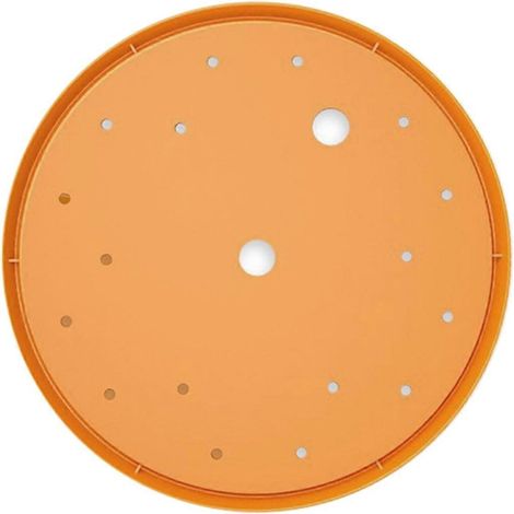Rond jardinière Insert 13inch orange jardinière Insert plastique Disk avec Drainage Holes pour Place Inside jardinière (1/5)