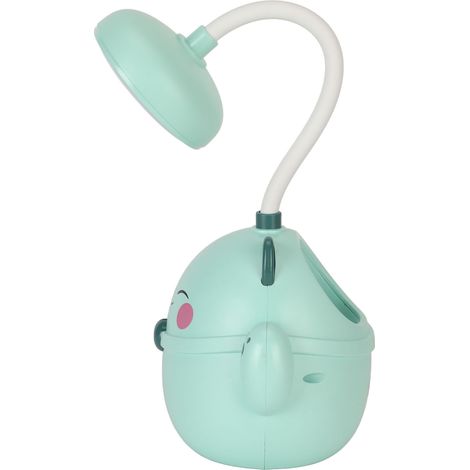 Lampe de bureau mignonne, veilleuse portable, lampe pliable et rechargeable par USB, lampe de lecture LED verte protégeant les yeux