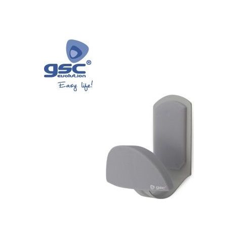 Cintre en acier inoxydable + bouton ABS chromé 45x84mm GSC 003802794
